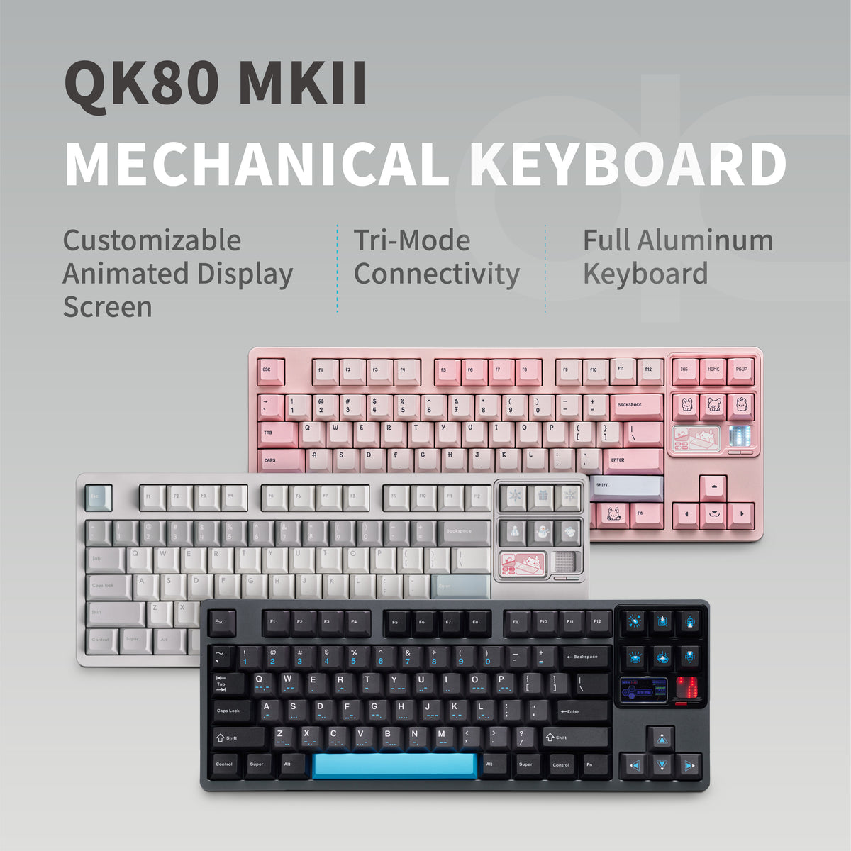 QK80 Mk2 Prebuilt Mechanical Keyboard