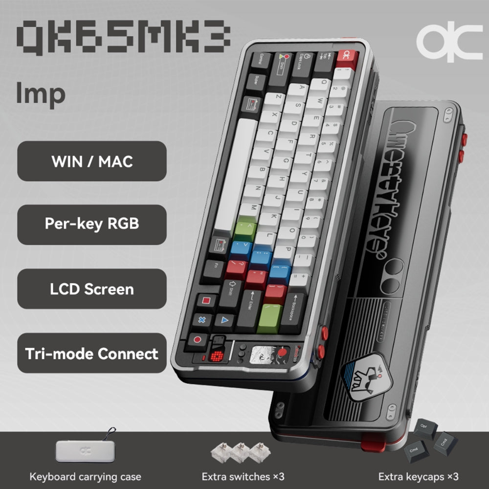 QK65 Mk3 Prebuilt Mechanical Keyboard
