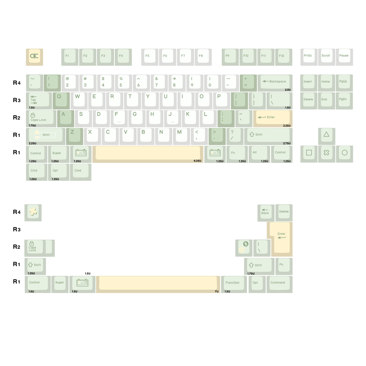 QK65 Mk3 Keycap - Purchase Alone