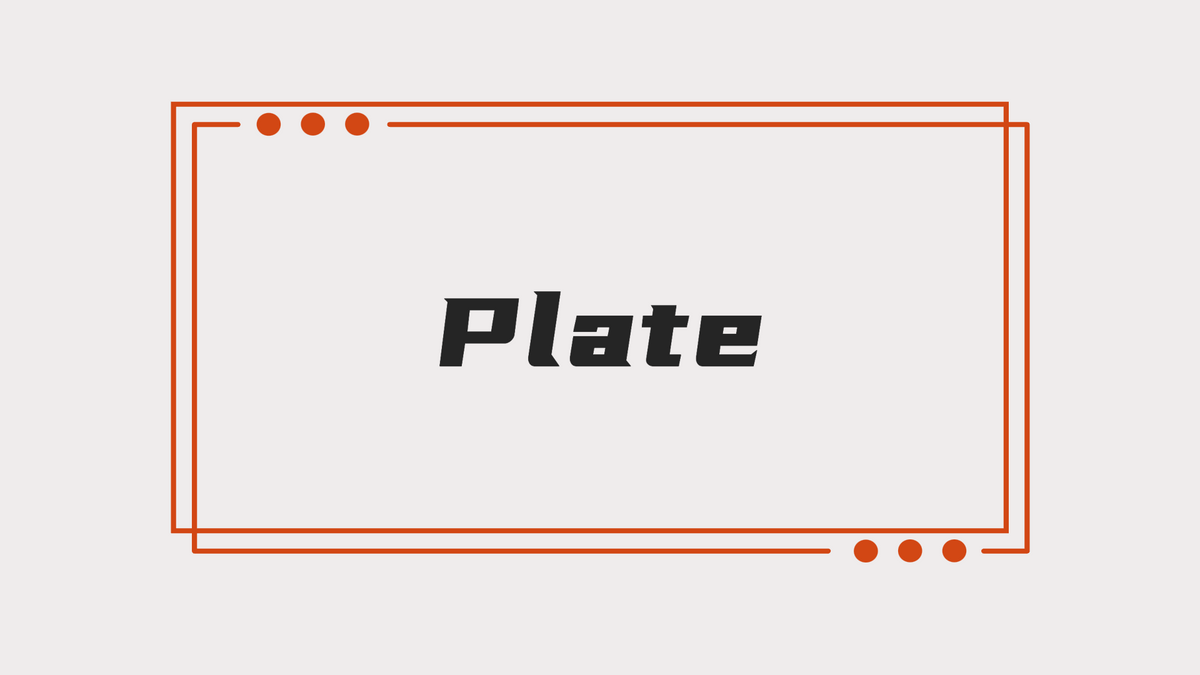 PT750 PLATE