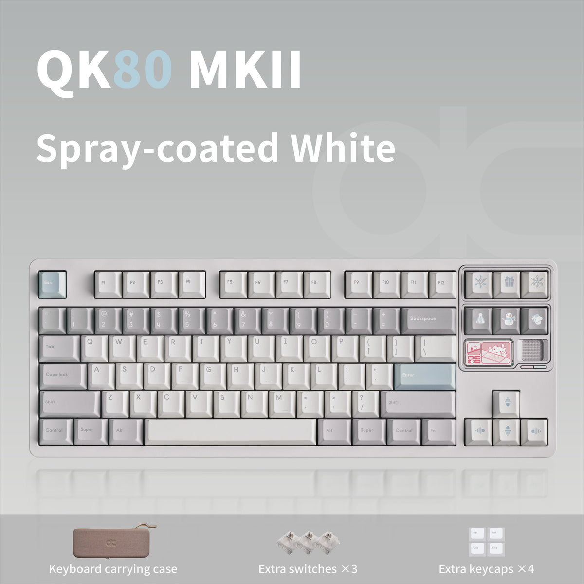 QK80 Mk2 Prebuilt Mechanical Keyboard