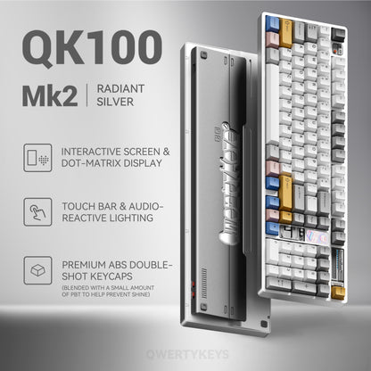 QK100 Mk2 Tri-mode Mechanical Keyboard