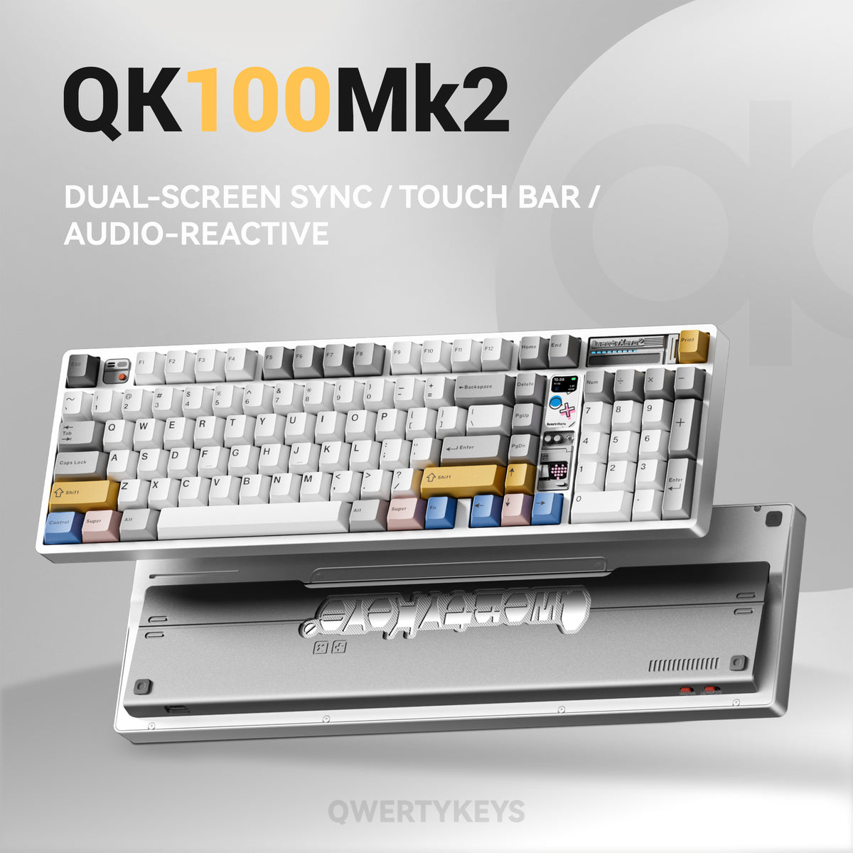 QK100 Mk2 Tri-mode Mechanical Keyboard
