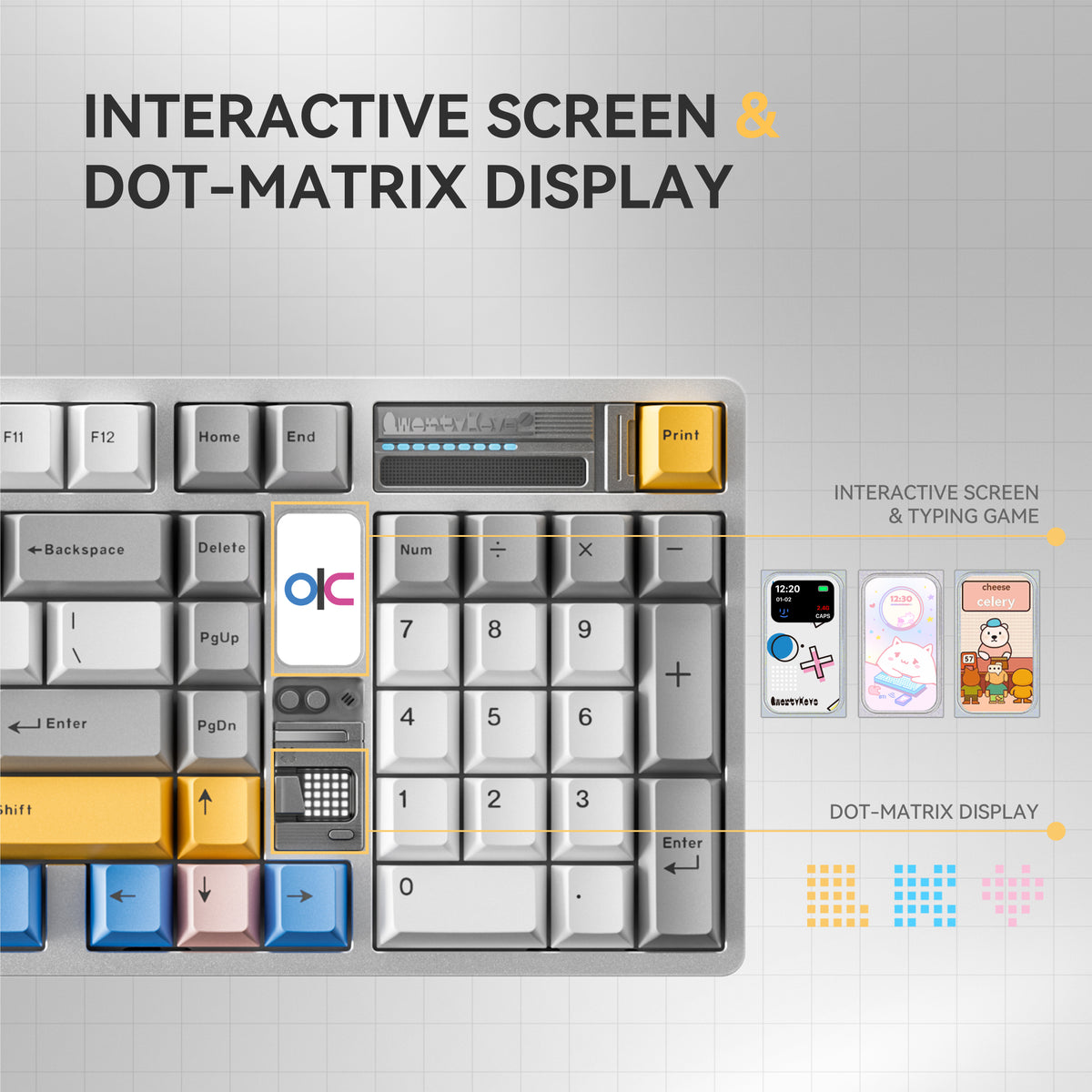 QK100 Mk2 Tri-mode Mechanical Keyboard