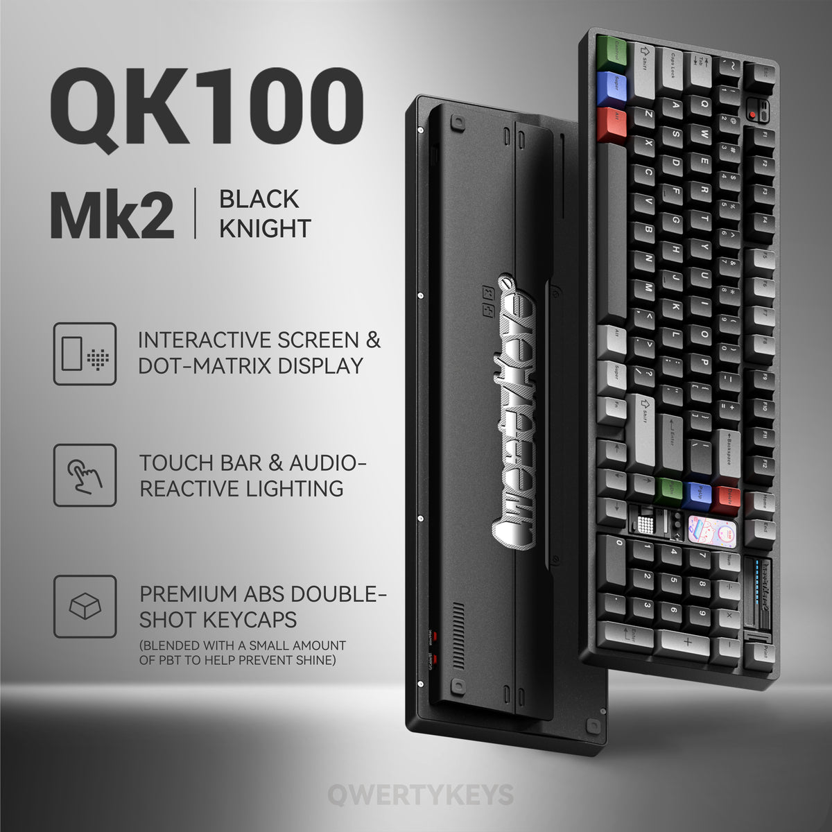 QK100 Mk2 Tri-mode Mechanical Keyboard
