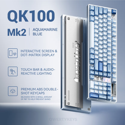 QK100 Mk2 Tri-mode Mechanical Keyboard